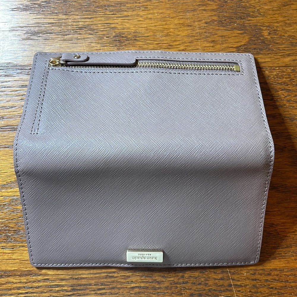 Kate Spade Light Brown Mauve Wallet - image 4